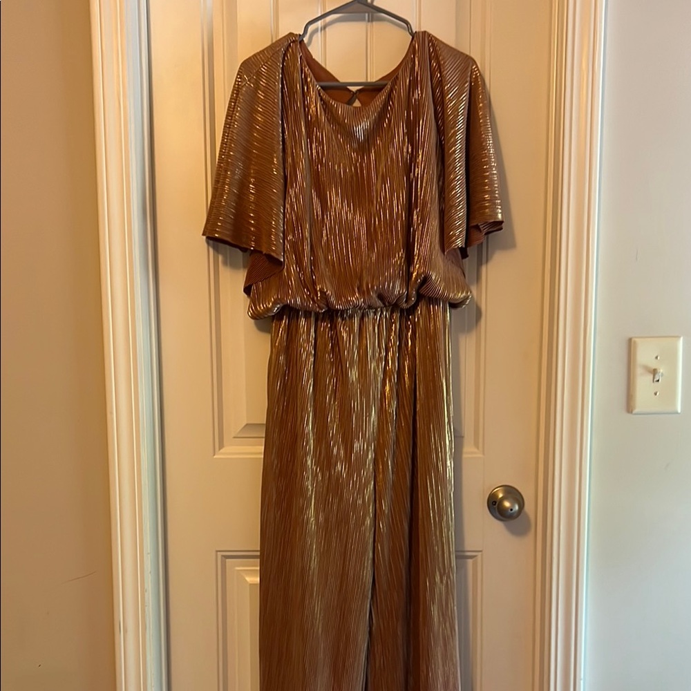 Elegant Brown Jumpsuit